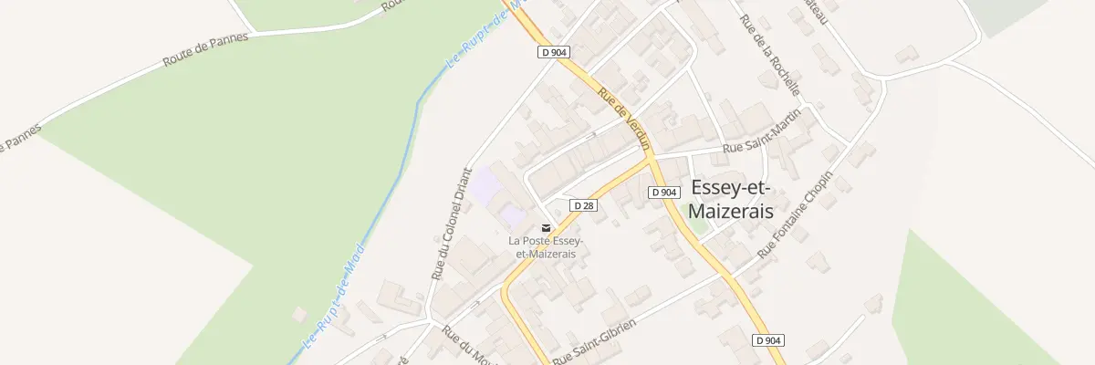 Plan du 4 Pl de la Mairie à Essey-et-Maizerais