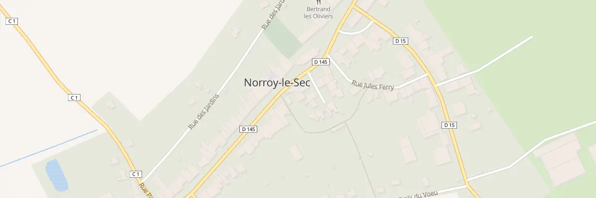 Plan du 35 Rue Pasteur à Norroy-le-Sec