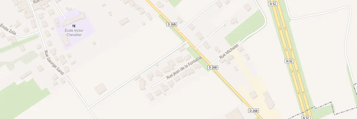 Plan du 3 Rue Jean de la Fontaine à Haucourt-Moulaine