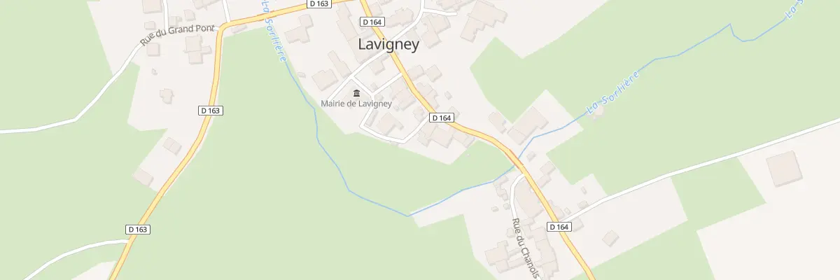 Plan du 1 Rue Mougenot à Lavigney