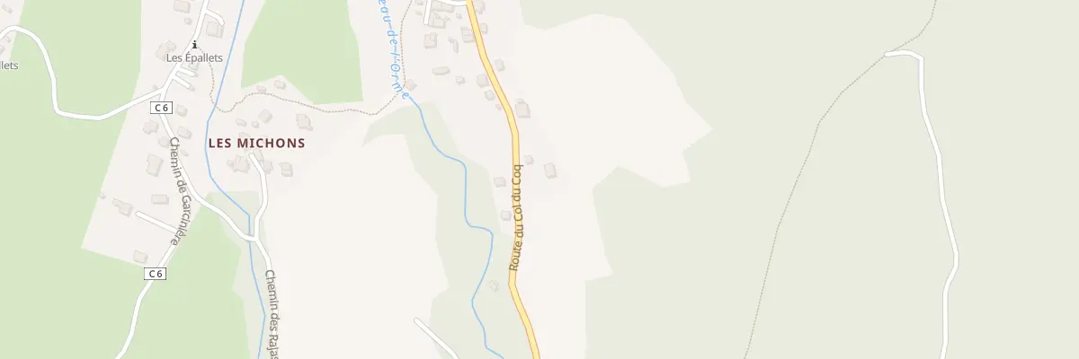 Plan du 609 Rte du Col du Coq à Saint-Pierre-de-Chartreuse