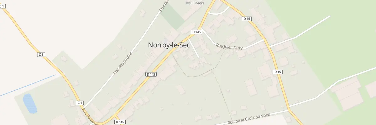 Plan du 4 Rue Le Chateau à Norroy-le-Sec