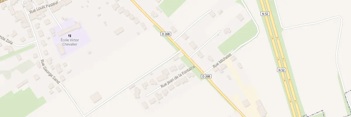 Plan de La Crx Nicloux à Haucourt-Moulaine