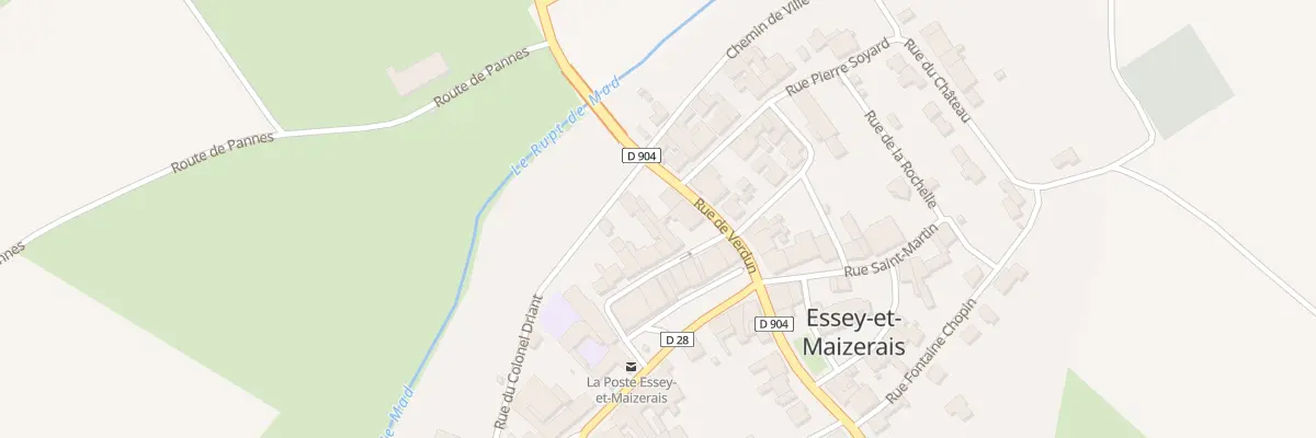 Plan du 3B Rue de Verdun à Essey-et-Maizerais