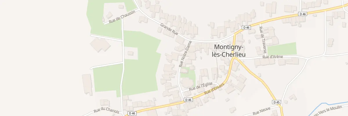 Plan du 6 Rue Notre Dame à Montigny-lès-Cherlieu