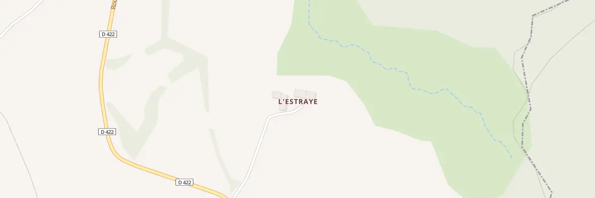 Plan du 5492 Lestraye à Laragne-Montéglin