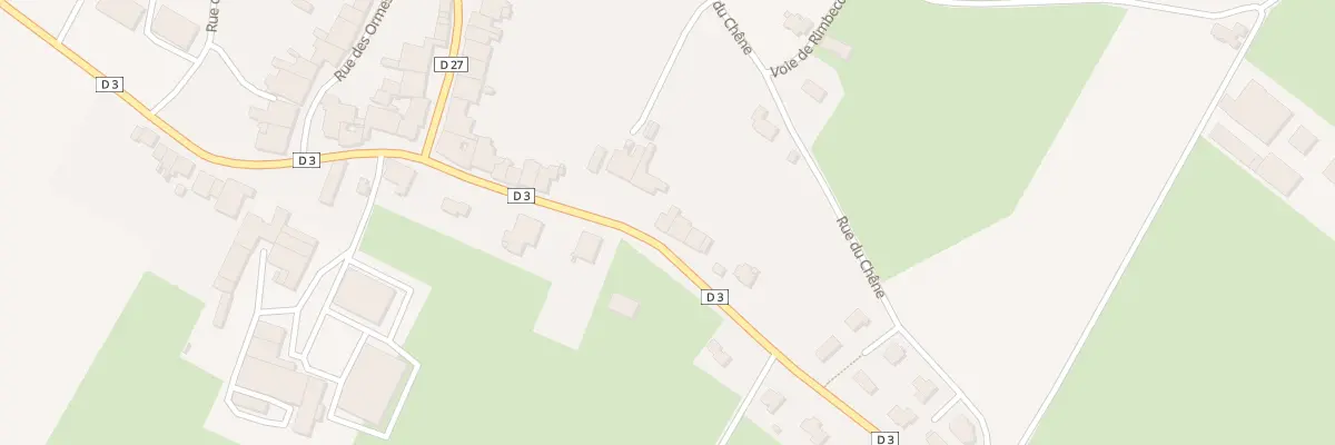 Plan du 429 Rue St Lambert à Attignéville
