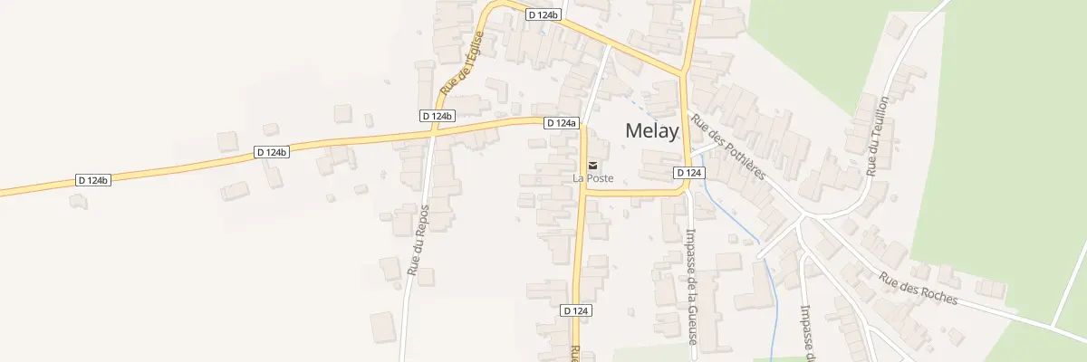 Plan du 18 Rue du Pressoir à Melay