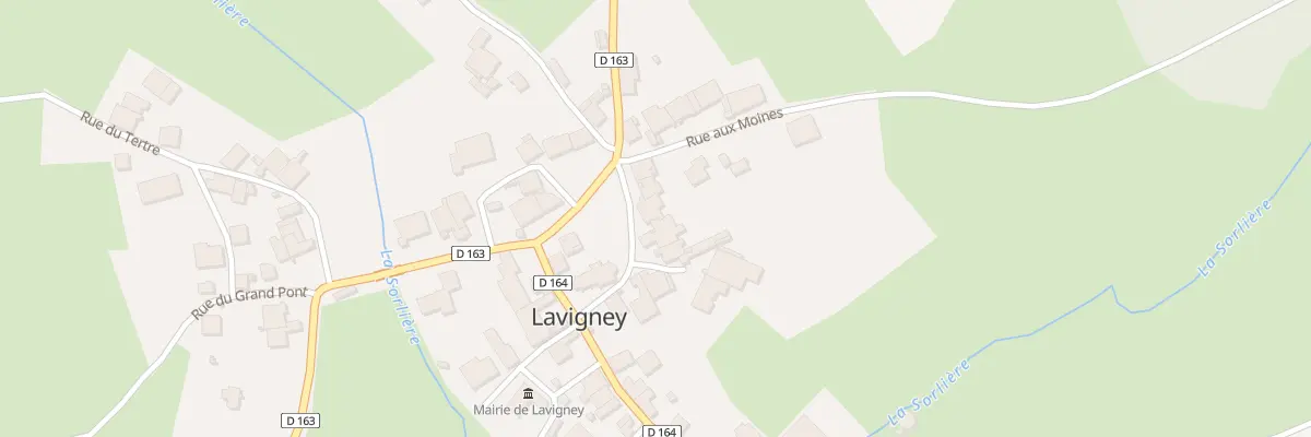 Plan du 12 Rue des Templiers à Lavigney