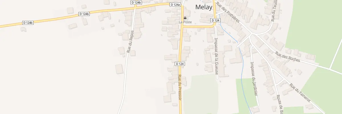 Plan du 26 Rue du Pressoir à Melay