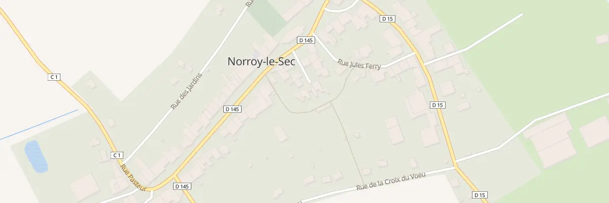 Plan du 11 Rue Le Chateau à Norroy-le-Sec