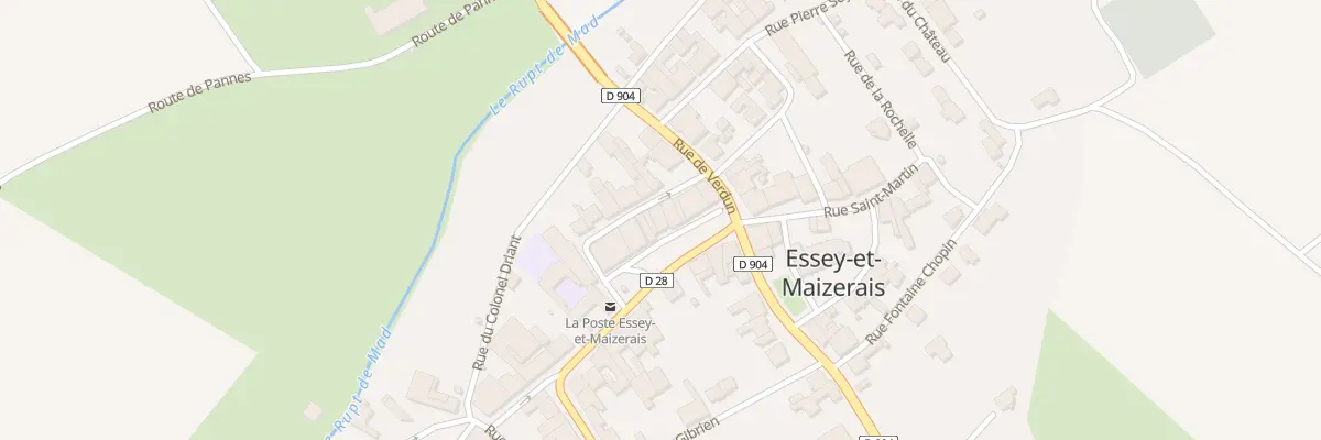 Plan du 8 Pl de la Mairie à Essey-et-Maizerais