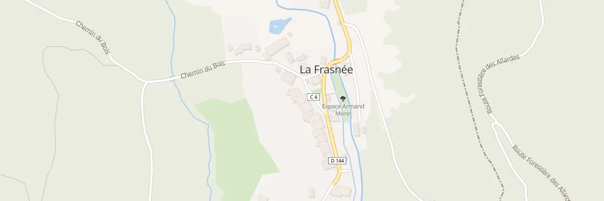 Plan du 20 Jardins Mercier à La Frasnée