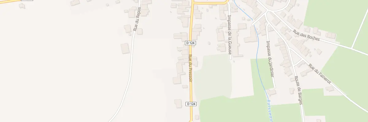 Plan du 36 Rue du Pressoir à Melay