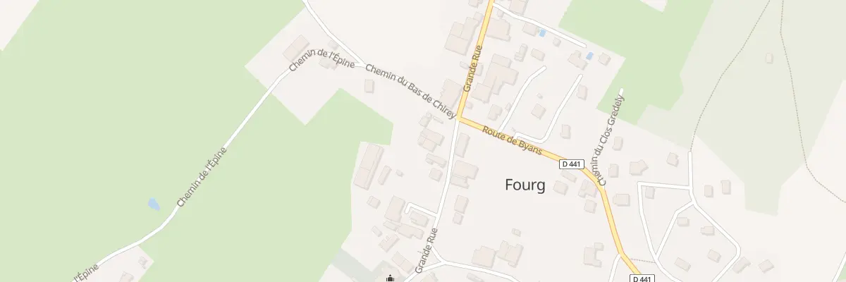 Plan du 21 Gr Grande Rue à Fourg