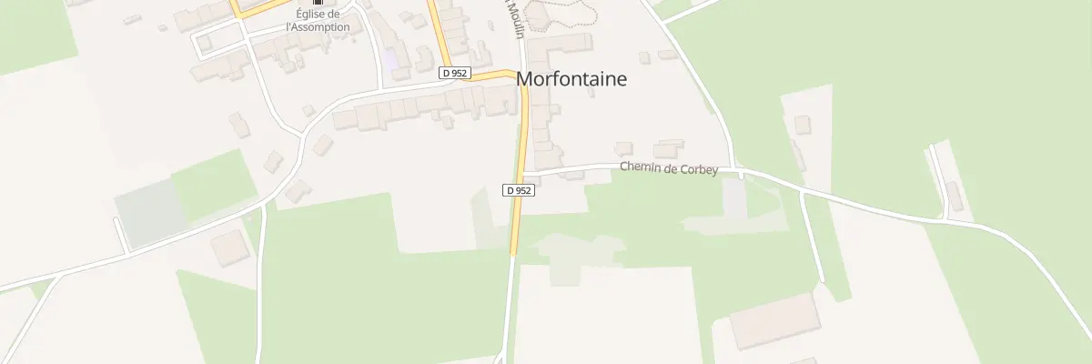 Plan du 26 Rue Albert Lebrun à Morfontaine