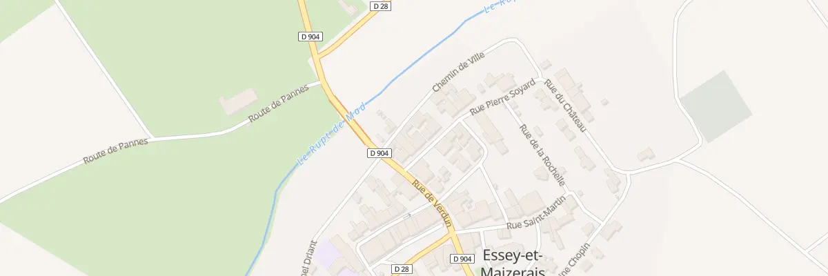 Plan du 5 Rue Pierre Soyard à Essey-et-Maizerais