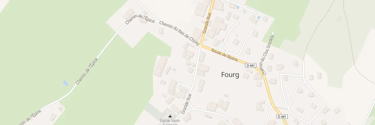 Plan du 19 Gr Grande Rue à Fourg