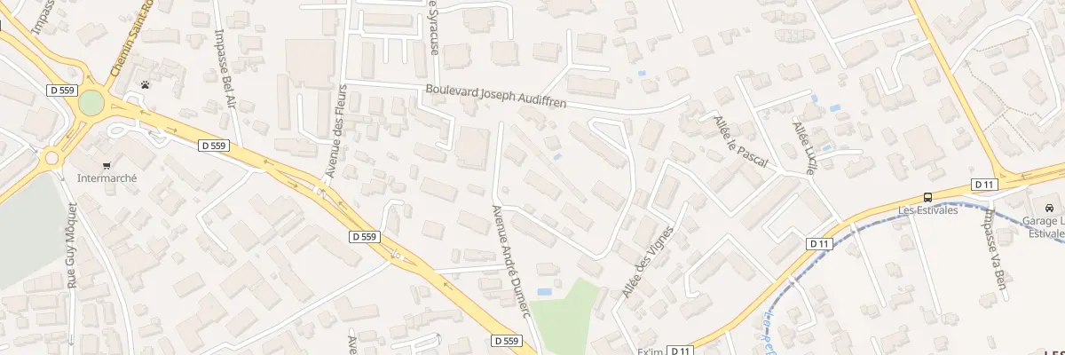 Plan du 218 Av André Dumerc à Sanary-sur-Mer