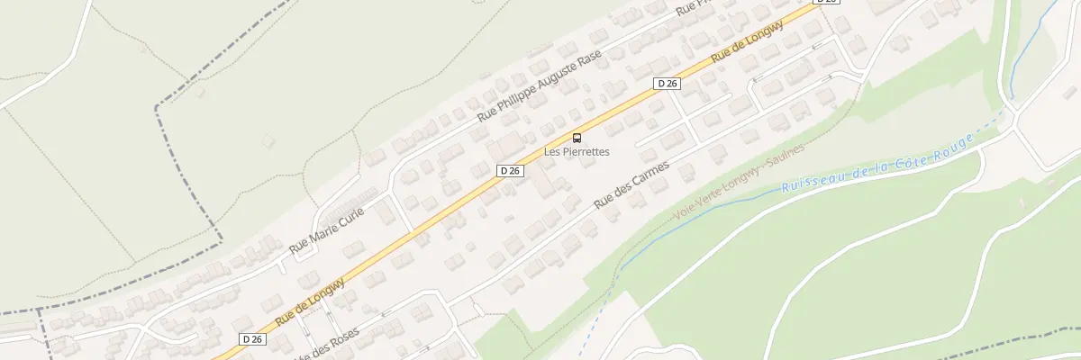 Plan du 59 Rue de Longwy à Saulnes