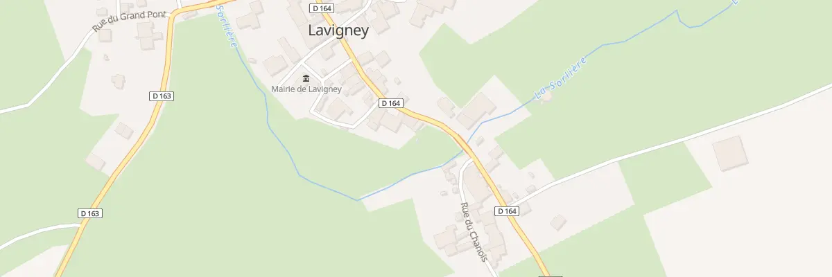 Plan du 14 Rue du Petit Pont à Lavigney