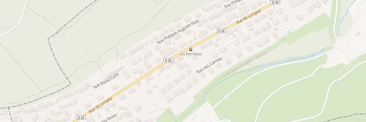 Plan du 57 Rue de Longwy à Saulnes
