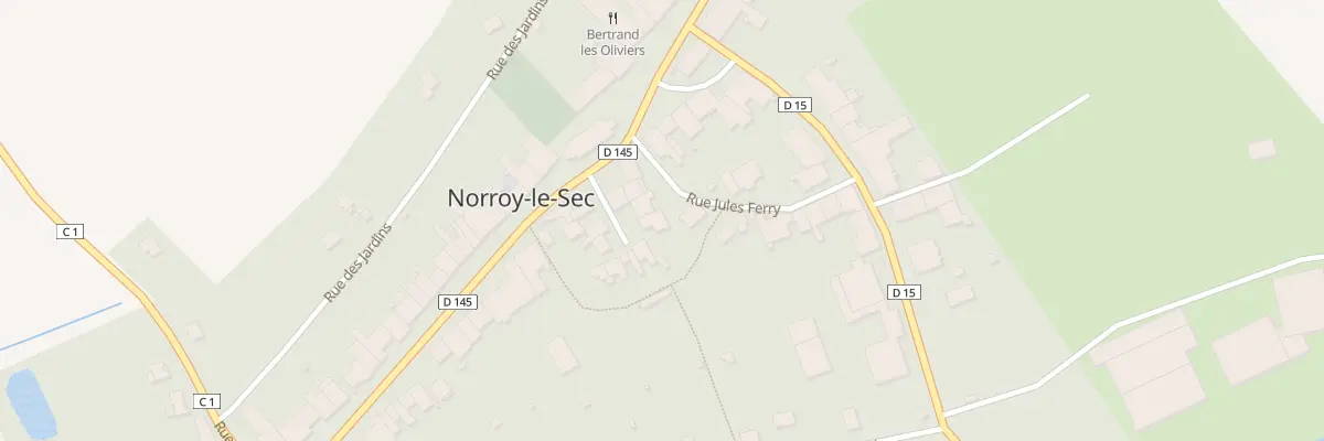 Plan du 5 Rue Le Chateau à Norroy-le-Sec