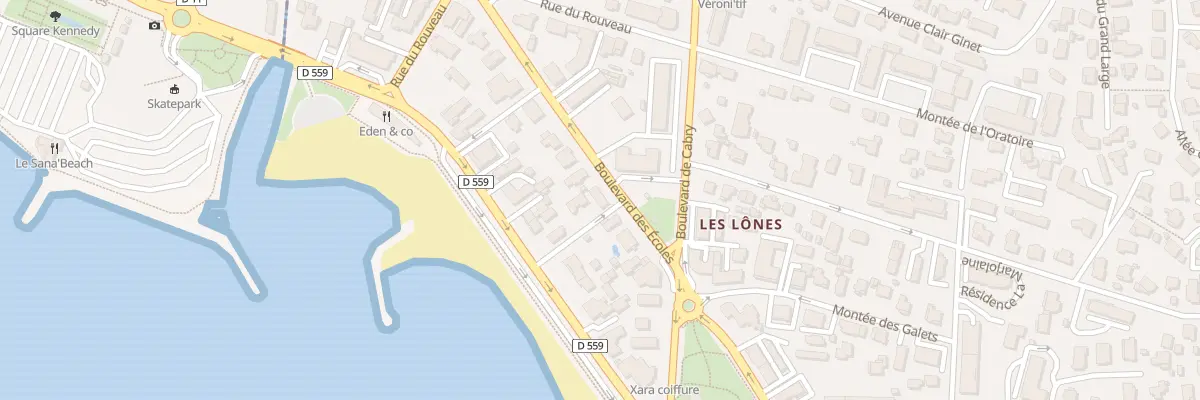 Plan du 823 Bd des Écoles à Six-Fours-les-Plages