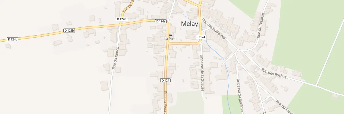 Plan du 15 Rue du Pressoir à Melay
