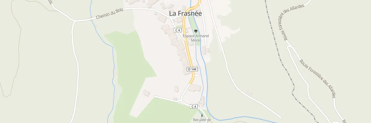 Plan du 34 Jardins Mercier à La Frasnée