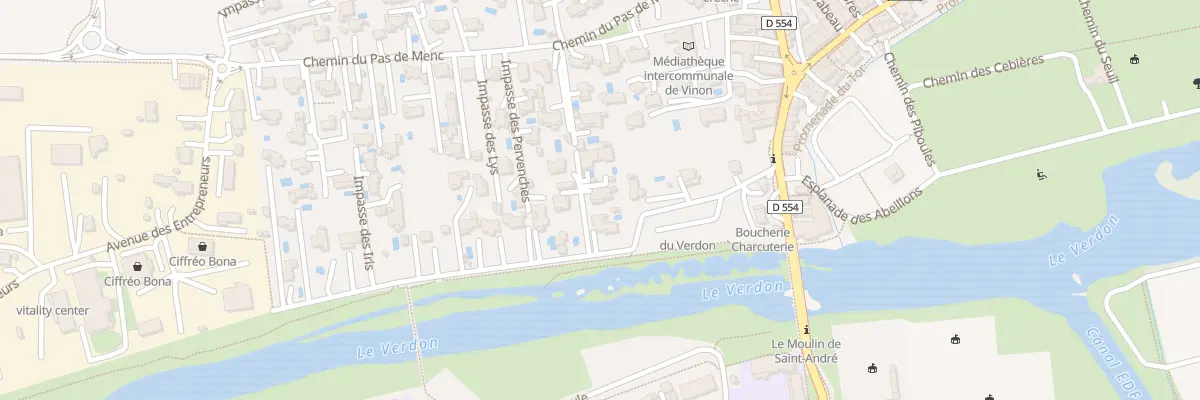 Plan du 6726 Imp des Pêcheurs à Vinon-sur-Verdon