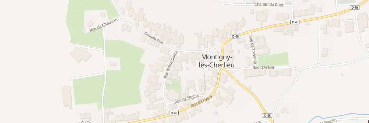 Plan du 19 Grande Rue à Montigny-lès-Cherlieu