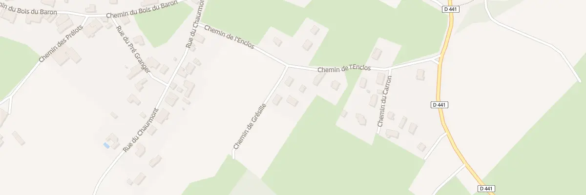 Plan du 2A Che de Gresille à Fourg