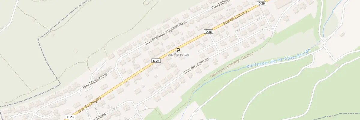 Plan du 55 Rue de Longwy à Saulnes