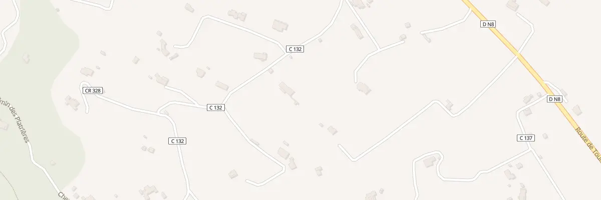 Plan du 365 Che de Maran au Beausset