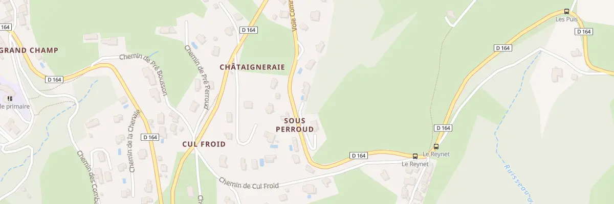 Plan du 287 Voie Voie Communale 164 à Venon