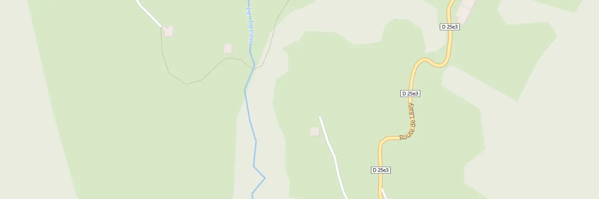 Plan du 660 Rte de Léary aux Bouchoux
