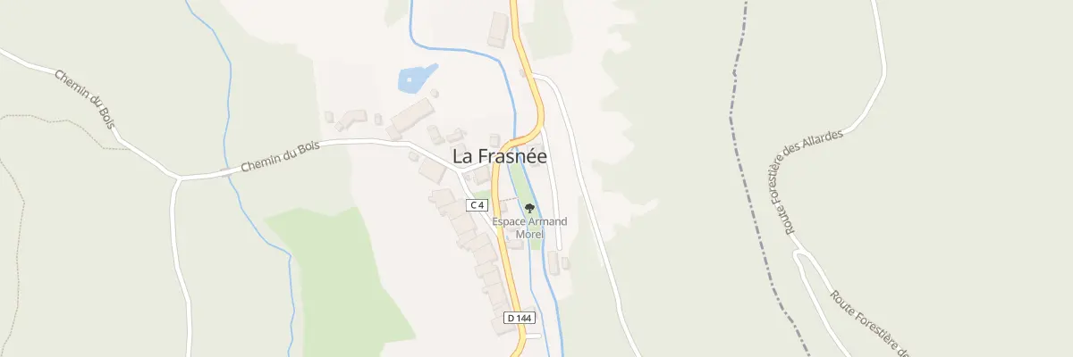 Plan du 3 En Puteau à La Frasnée