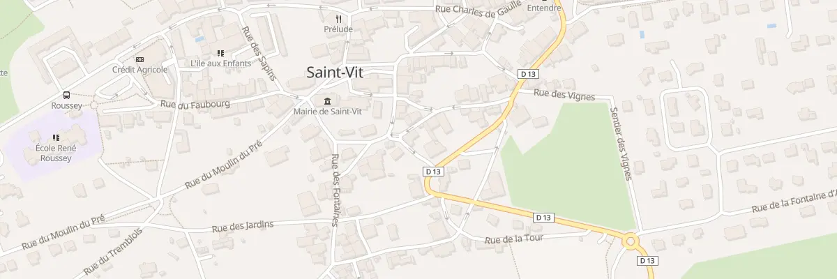 Plan du 10 Rue du Four à Saint-Vit