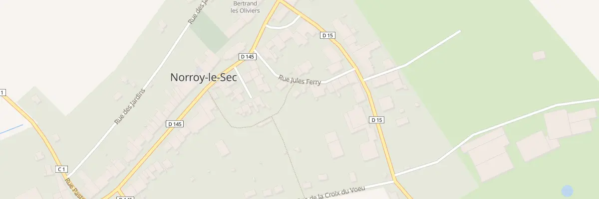 Plan du 11 Rue Jules Ferry à Norroy-le-Sec