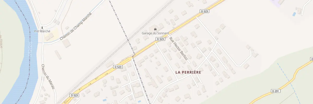 Plan du 757 Rue Hector Berlioz à Murianette