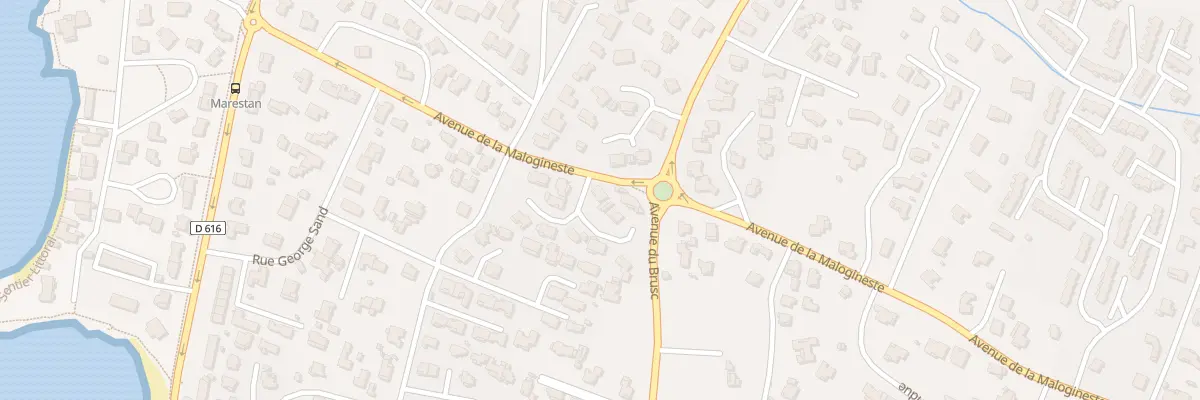 Plan du 709 Av de la Malogineste à Six-Fours-les-Plages
