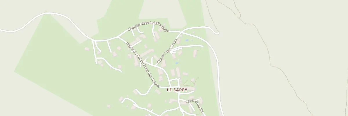 Plan du 60 Che des Cours à Saint-Barthélemy-de-Séchilienne