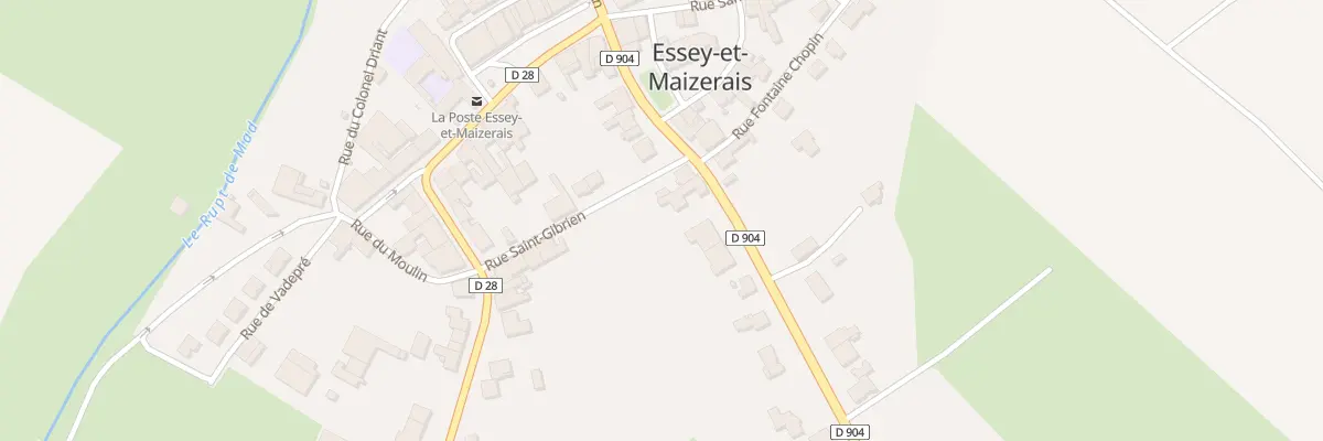 Plan du 12 Rue Raymond Poincaré à Essey-et-Maizerais