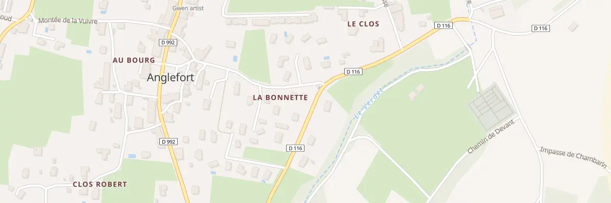 Plan du 333 Rte de Vachelien à Anglefort