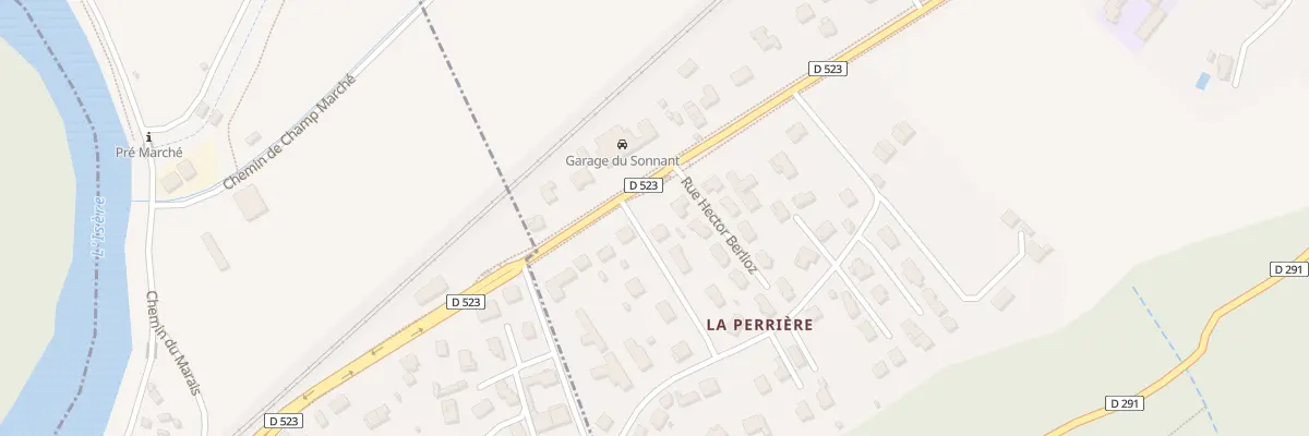 Plan du 737 Rue Hector Berlioz à Murianette