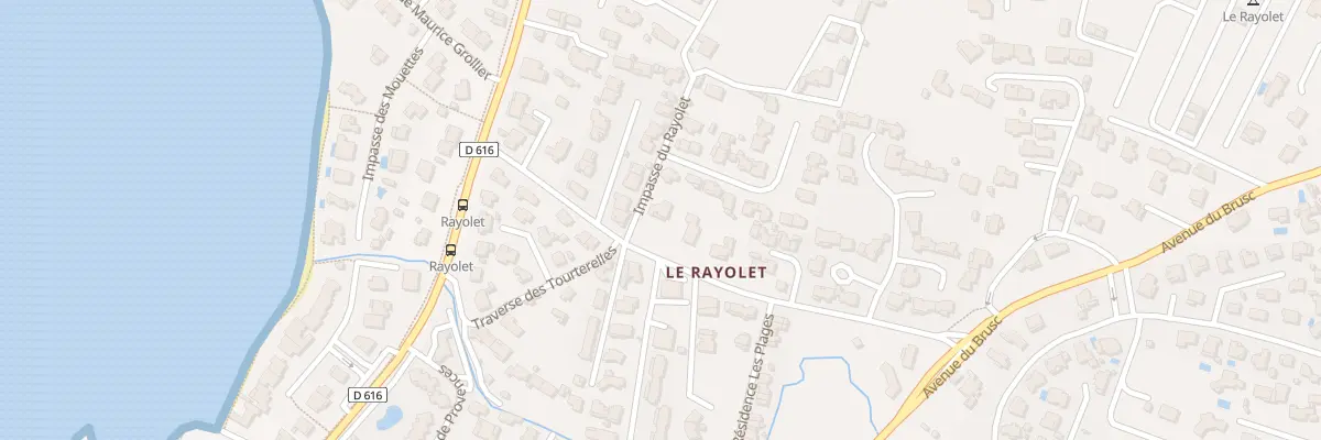 Plan du 135 Che du Rayolet à Six-Fours-les-Plages