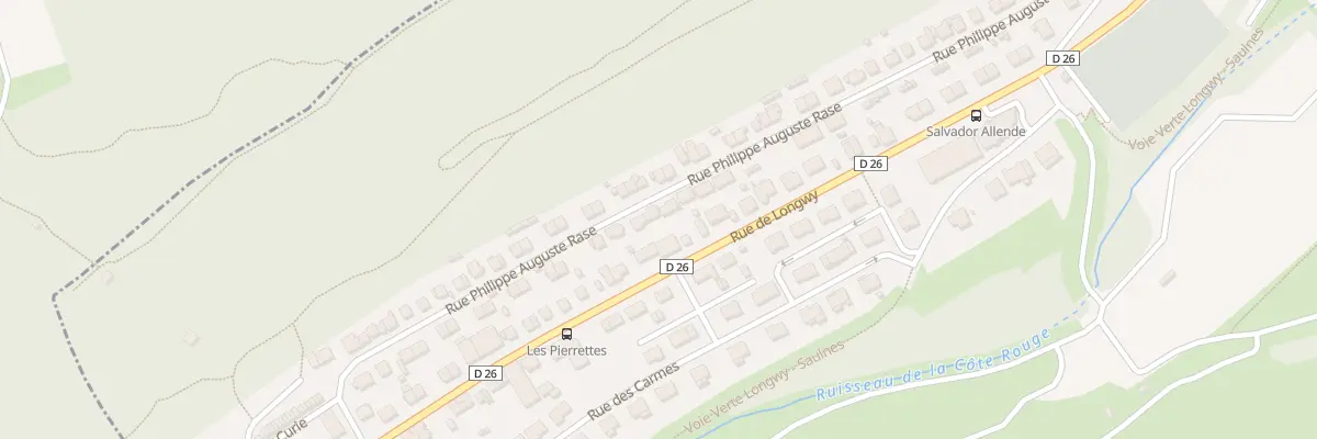 Plan du 35 Rue Philippe Auguste Rase à Saulnes