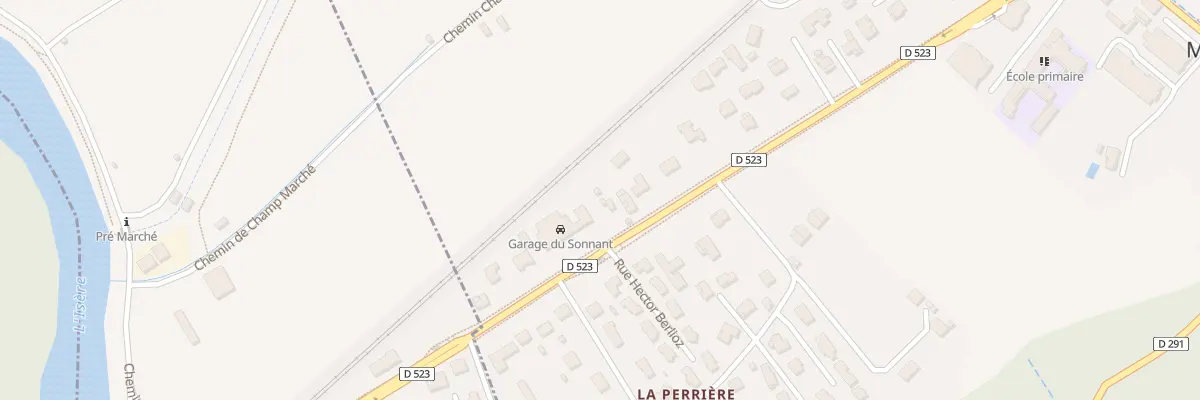 Plan du 476 Rue Hector Berlioz à Murianette
