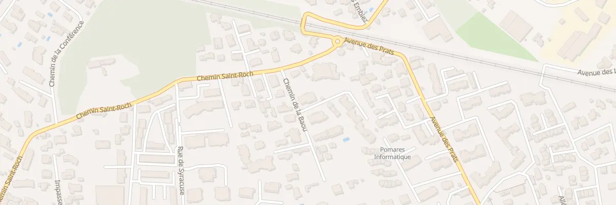Plan du 69 Che de la Baou à Sanary-sur-Mer